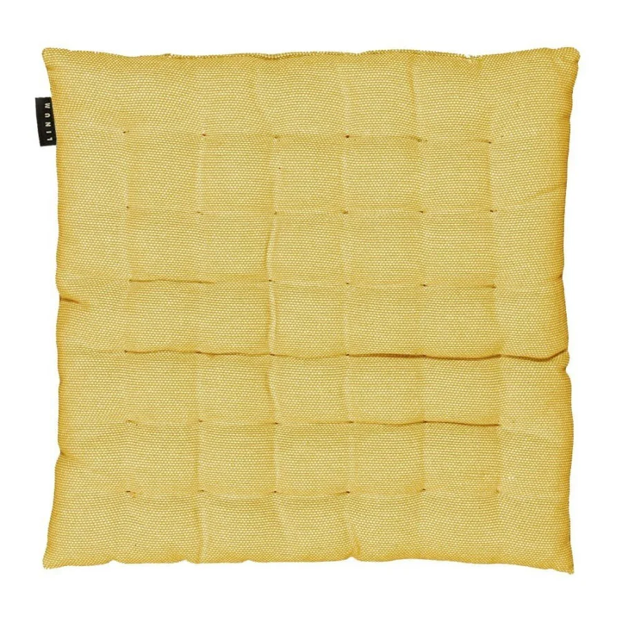 Sitzkissen 40x40 cm Pepper senfgelb
