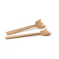Salatbesteck 30,5cm Tulip Eiche Continenta