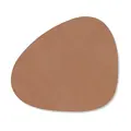 Glasuntersetzer 11x13 cm Curve Nupo old rose LINDDNA