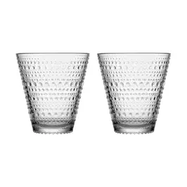 Trinkglas 2er-Set Kastehelmi klar Iittala