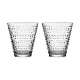 Trinkglas 2er-Set Kastehelmi klar Iittala