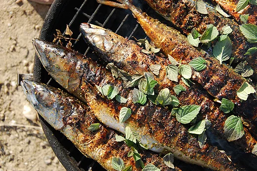 Direktes Grillen