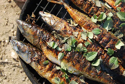 Direktes Grillen