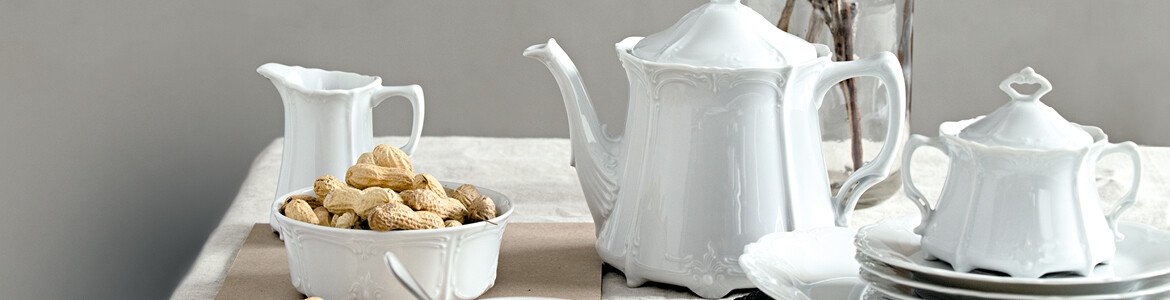 Hutschenreuther Baronesse Weiß