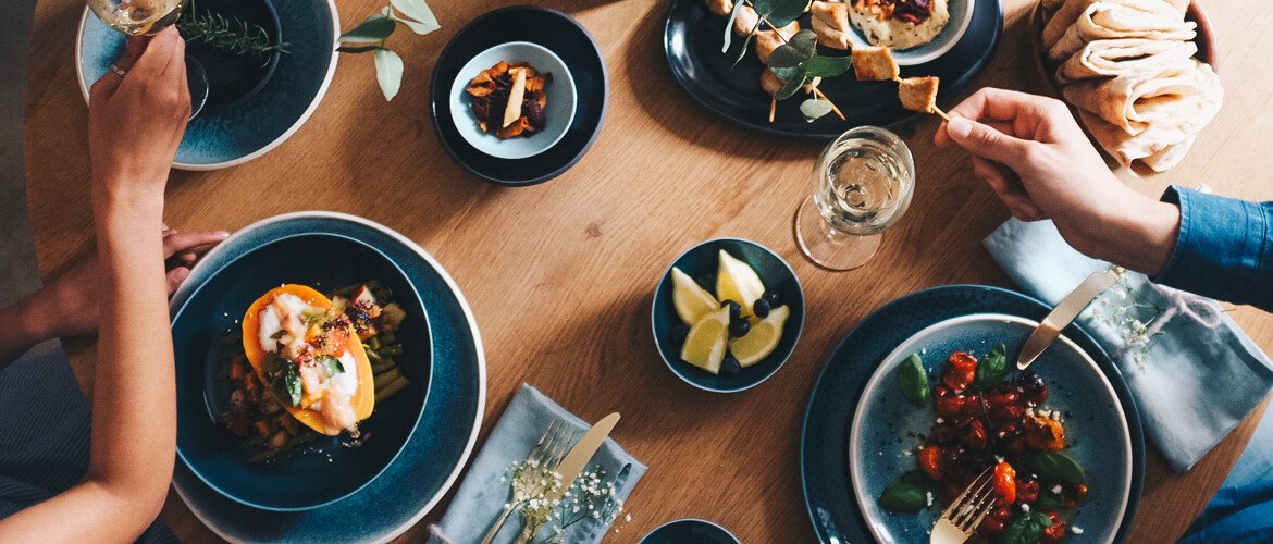 Rosenthal Junto Ocean Blue Müslischale 14 Cm – Modernes Porzellan Für Frühstück Und Tischdekoration