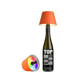 LED-Leuchte 11 cm 1,3 W Top 2.0 orange mit RGB-Farbwechsel Sompex