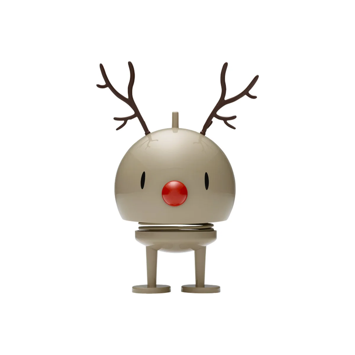 Hoptimist Beige/Rot Deko Figuren + Skulpturen, Baby Rudolf - Bild 4