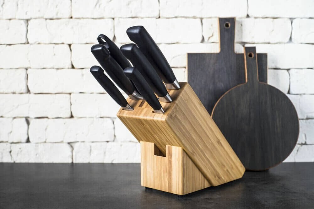 Messerblock aus Holz