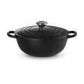 La Marmite 26 cm Signature schwarz Le Creuset