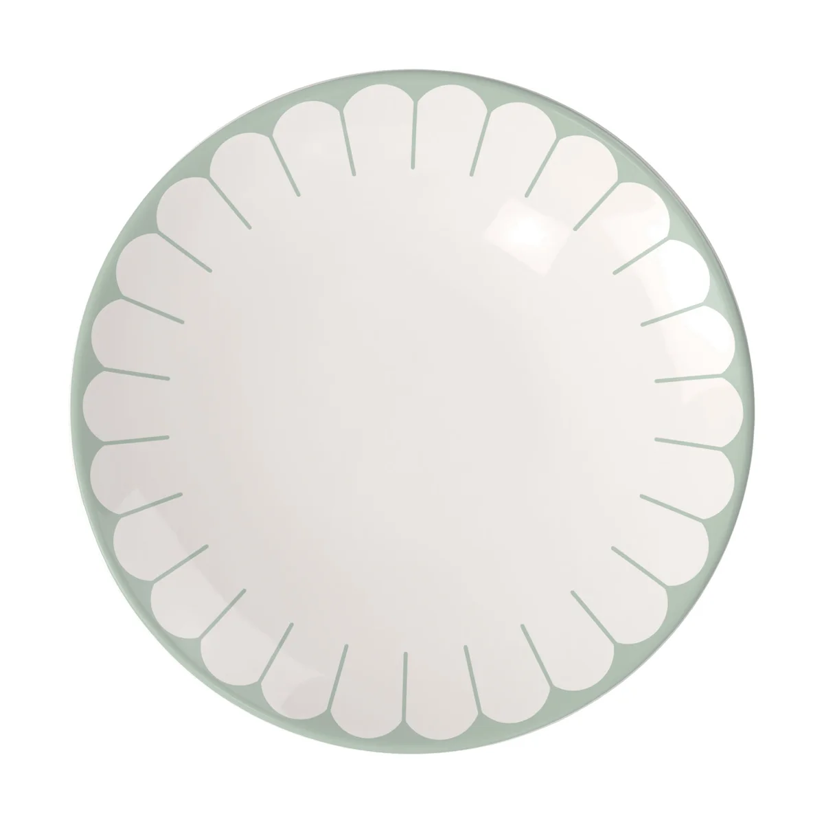 Frühstücks-/Dessertteller 21 cm Fleur vert