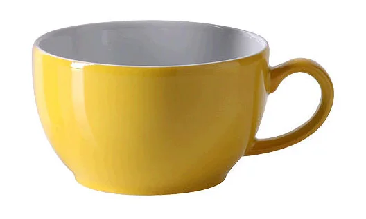 Kaffeetasse 0,25 l Solid Color Sonnengelb