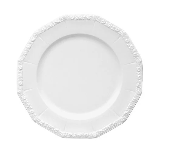 Platzteller 31 cm Maria Weiß