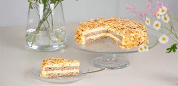 Schwedische Mandeltorte