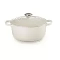 Bräter mit Deckel 26 cm Signature Meringue Le Creuset