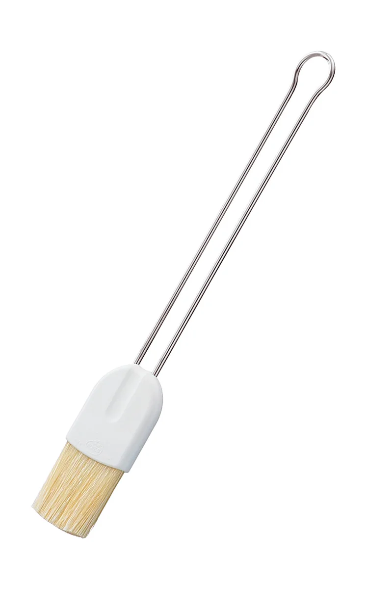 Backpinsel Pro 3,5 cm Drahtgriff weiß