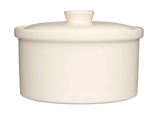 Topf mit Deckel 2,3 l Teema weiss