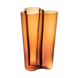 Vase 25 cm Alvar Aalto Kupfer Iittala
