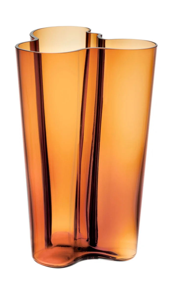 Vase 25 cm Alvar Aalto Kupfer