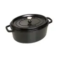 Cocotte 31 cm schwarz Staub