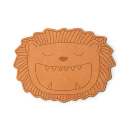 Kinderbrett Löwe 23x17 cm Duracore Kids braun Continenta
