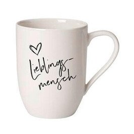 Henkelbecher 0,29 l Statement Lieblingsmensch Villeroy & Boch