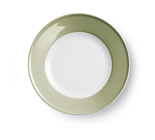 Teller flach 21 cm Fahne Solid Color khaki