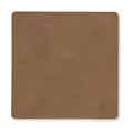 Glasuntersetzer 10x10 cm Square Nupo brown LINDDNA