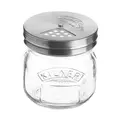 Streudose 0,25 l transparent Kilner