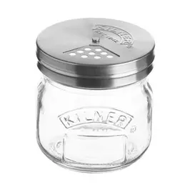 Streudose 0,25 l transparent Kilner