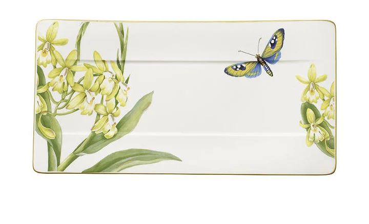 Servierplatte 35x18 cm Amazonia