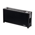 Toaster 1000 W 39x20x9 cm volcano³ schwarz ritter