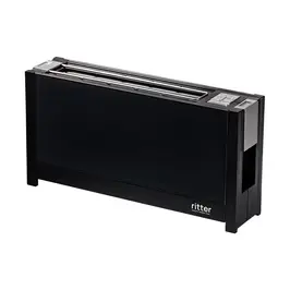 Toaster 1000 W 39x20x9 cm volcano³ schwarz ritter