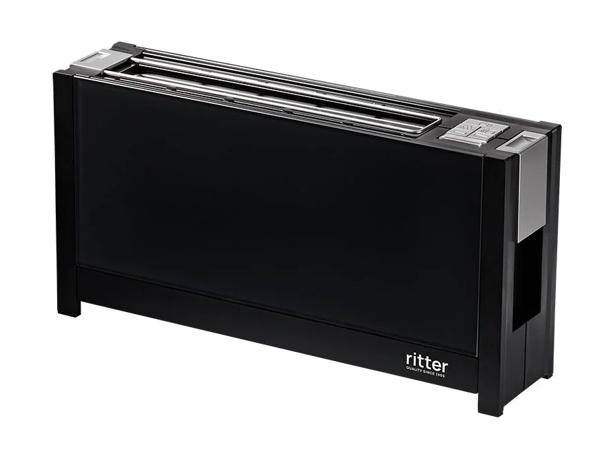 Toaster 1000 W 39x20x9 cm volcano³ schwarz