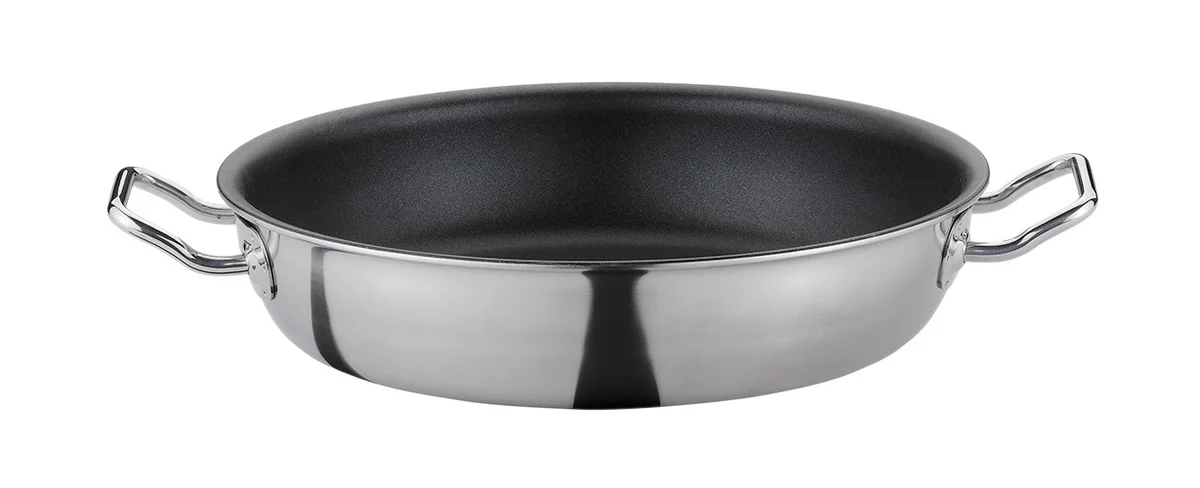 Servierpfanne 28 cm Vulcano Classic schwarz