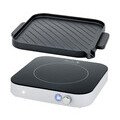 Induktionsgrill-Kochplatte Spirit 33x28 cm Elektro Line schwarz Spring