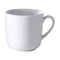 Henkelbecher 0,32 l Solid Color Weiss Dibbern