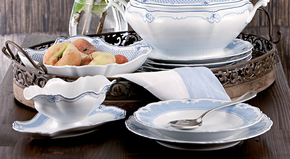 Hutschenreuther-teller-suppenteller-speiseteller-schlicht-weiss-bunt-tischgedeck#