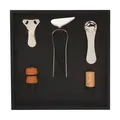 Wein Set 5 tlg. schwarz L'atelier du vin