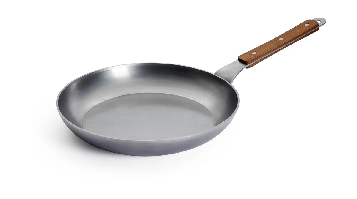 Bratpfanne flach 28 cm Carbon Steel