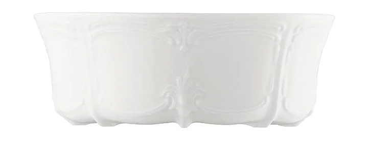 Dessertschale 13 cm Baronesse Weiss