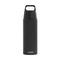 Trinkflasche 1,0 l Shield One Black Sigg