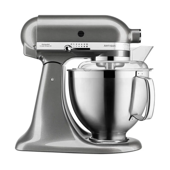 Küchenmaschine 4,8 l 300 W Artisan Premium Medaillon Silber