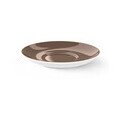 Cappuccino-Untertasse 16 cm Solid Color Chocolate Dibbern