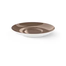 Cappuccino-Untertasse 16 cm Solid Color Chocolate Dibbern