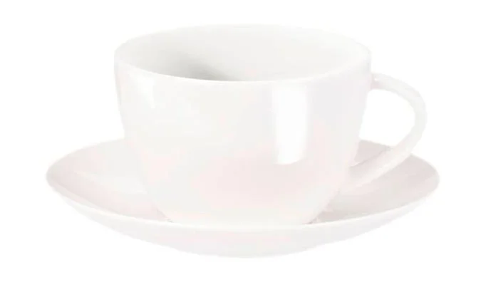 Tee-/ Kaffeetasse mit Untere 0,21 l A Table
