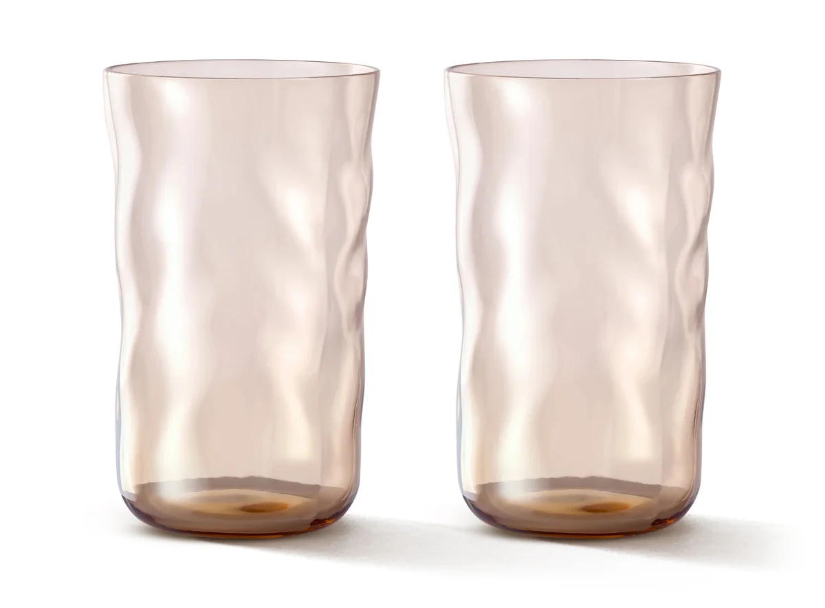 Longdrinkglas 2er-Set Swirl Glow