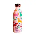 Trinkflasche 0,5 l Magic Friends rosa mit Sportdeckel 24bottles