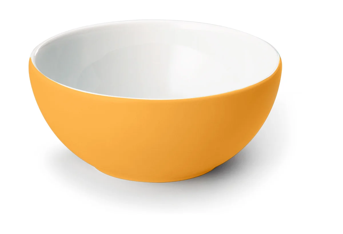 Schale/Schüssel 20 cm Solid Color Mandarine