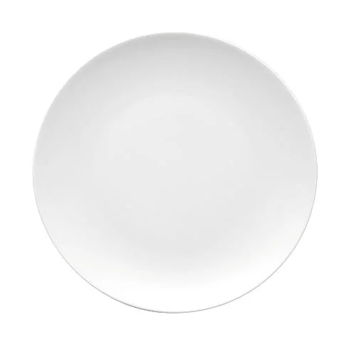Frühstücksteller 21cm Medaillon weiss