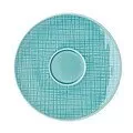 Kaffee-Untertasse 16 cm Mesh Aqua Rosenthal